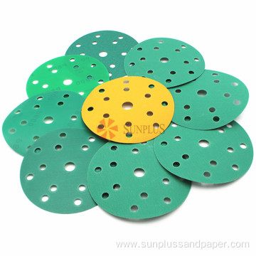 Fast Cut Zirconia Sandpaper Durable PET Film Disc